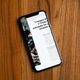 You have to zoom in to read the PDF pages of Surfer magazine, and it’s not always easy.